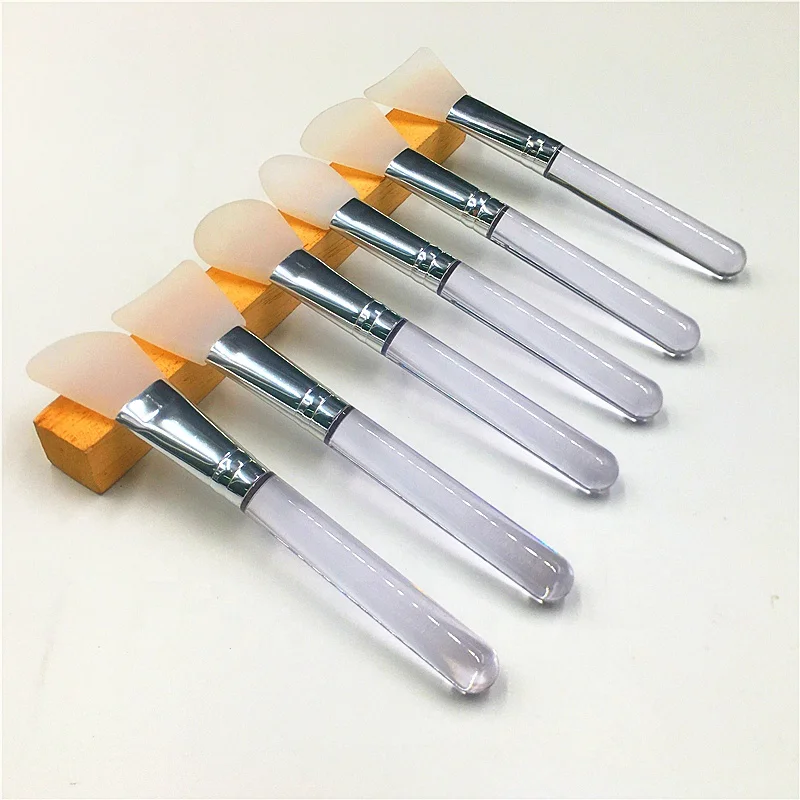

High Quality Facial Silicon Brush Soft Facial Mask Beauty Tool for Facial Masks Peels Essences Skin Care Products Makeup Brushes