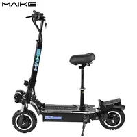 

Maike MK8 11 inch dual motor off road tires foldable e-scooter Electric Scooter for adults