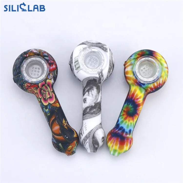 

China Smoke Shop Supplies Food Grade Silicone Custom Smoking Pipe for Sale