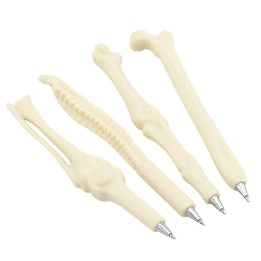 Novelty Plastic Creative Design Bone Shape Ballpoint Bone Pen For ...