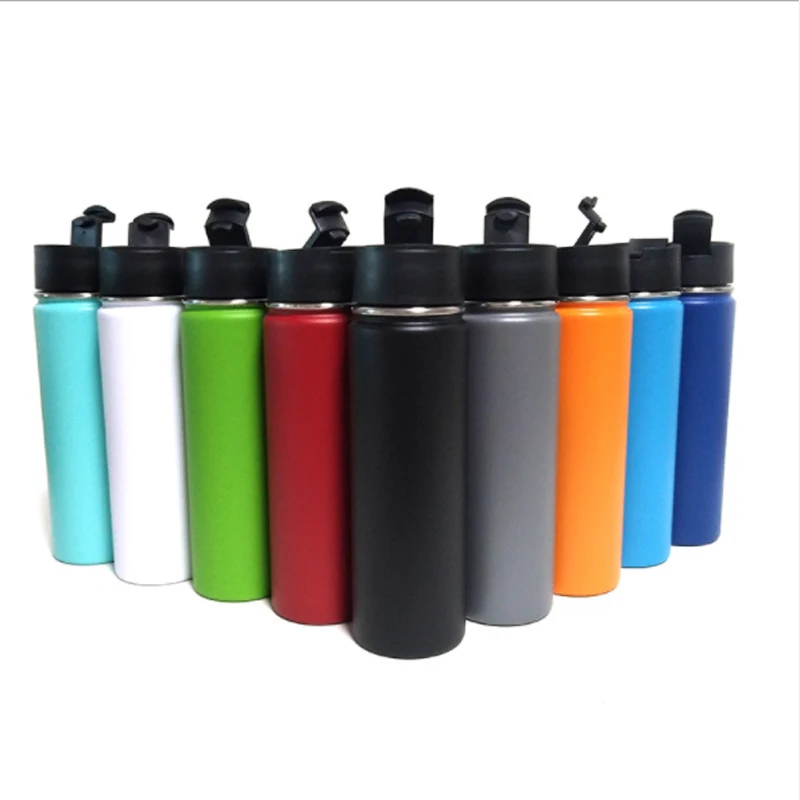 

32oz 40oz flex lid straw lids Portable Sports Drinking double wall Stainless Steel deluxe insulated camping Vacuum Flask, Customized, any colors are available by pantone code