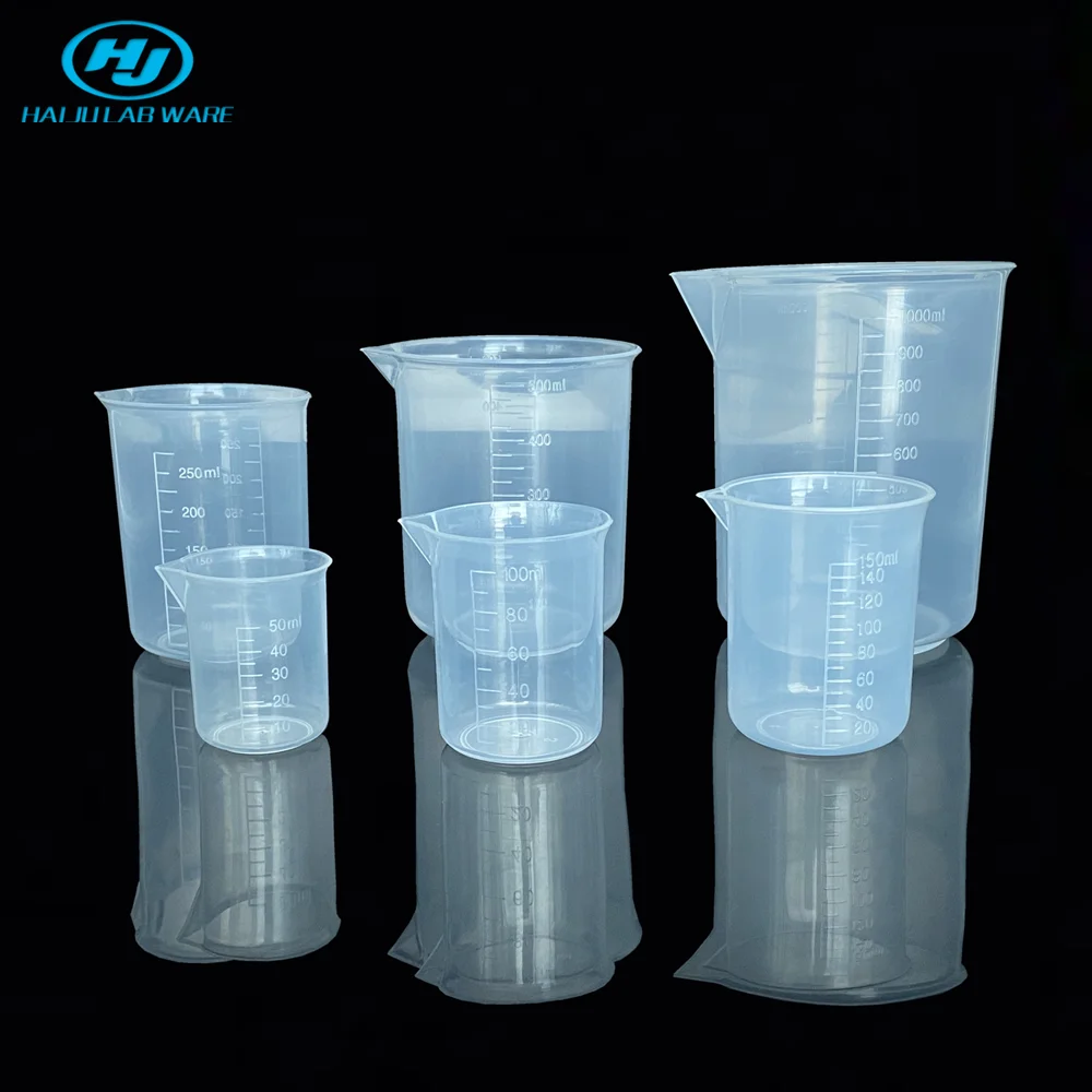 25ml~1000ml Laboratory Graduation Plastic Beaker - Buy plastic beaker ...