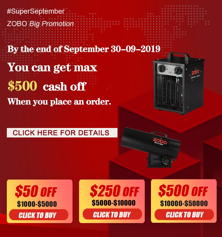 GAS HEATER PROMOTION