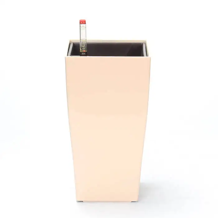 

Factory direct price fancy indoor outdoor tall commercial plastic square modern luxury flower pot plant pots wholesale