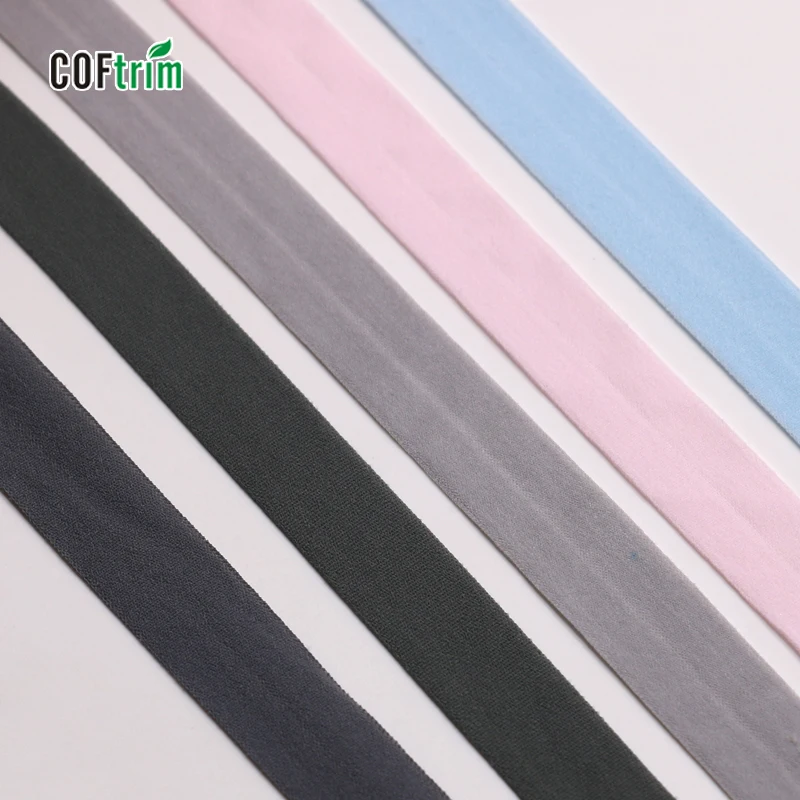 15mm20mm Fold Over Elastic Binding Tape Bias Edgin Stretch Elastic