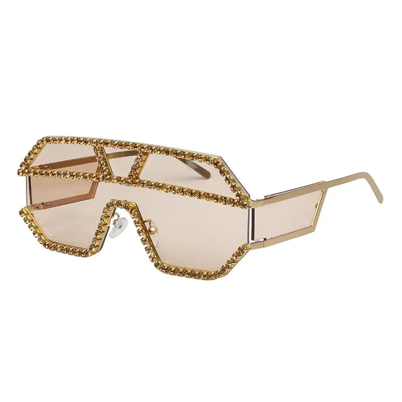 

Unique design hot sale new model fashion style rhinestone sun glasses frames with fast delivery, Custom colors