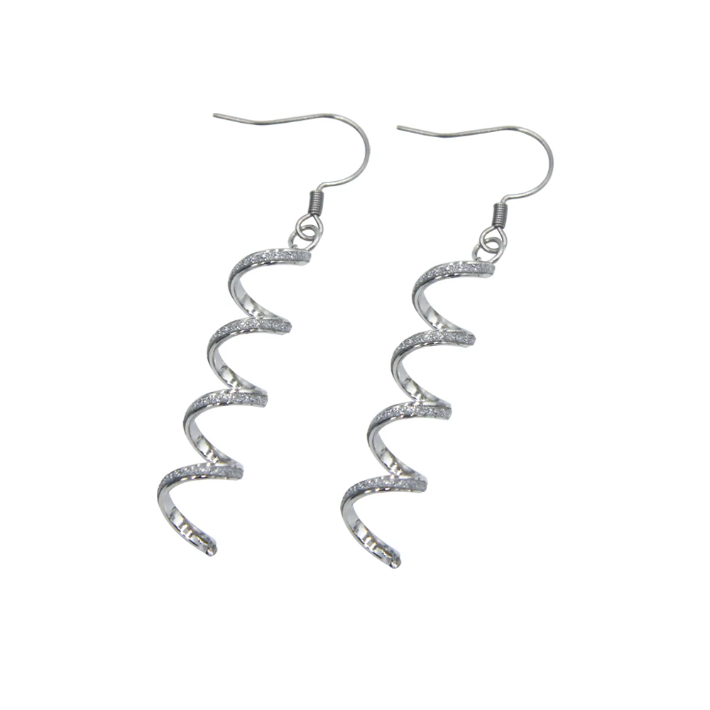 

Veijer Korea Style Silver Earrings Spring Dangle Female Earrings For Daily