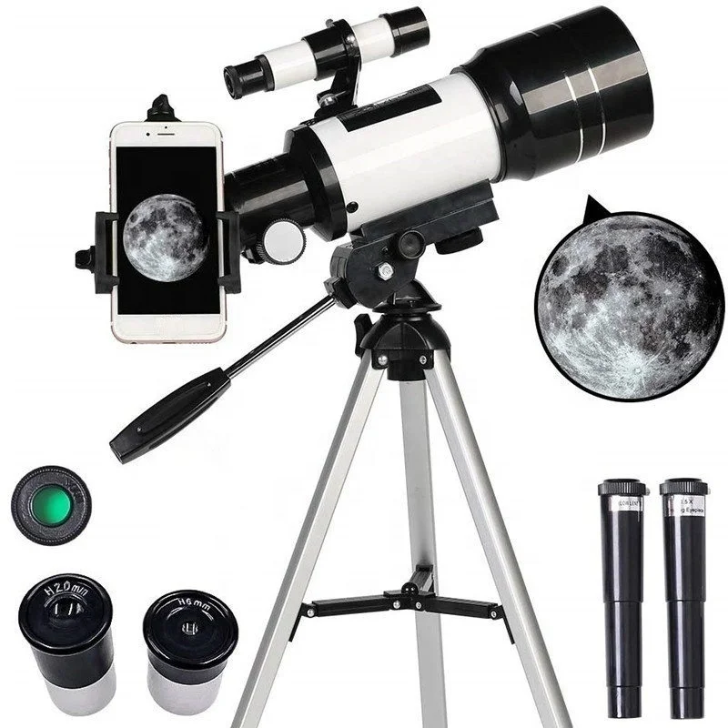 

30070 Astronomical Telescope Professional Zoom Night Vision 150X Refractive Deep Space Moon Watching Astronomic