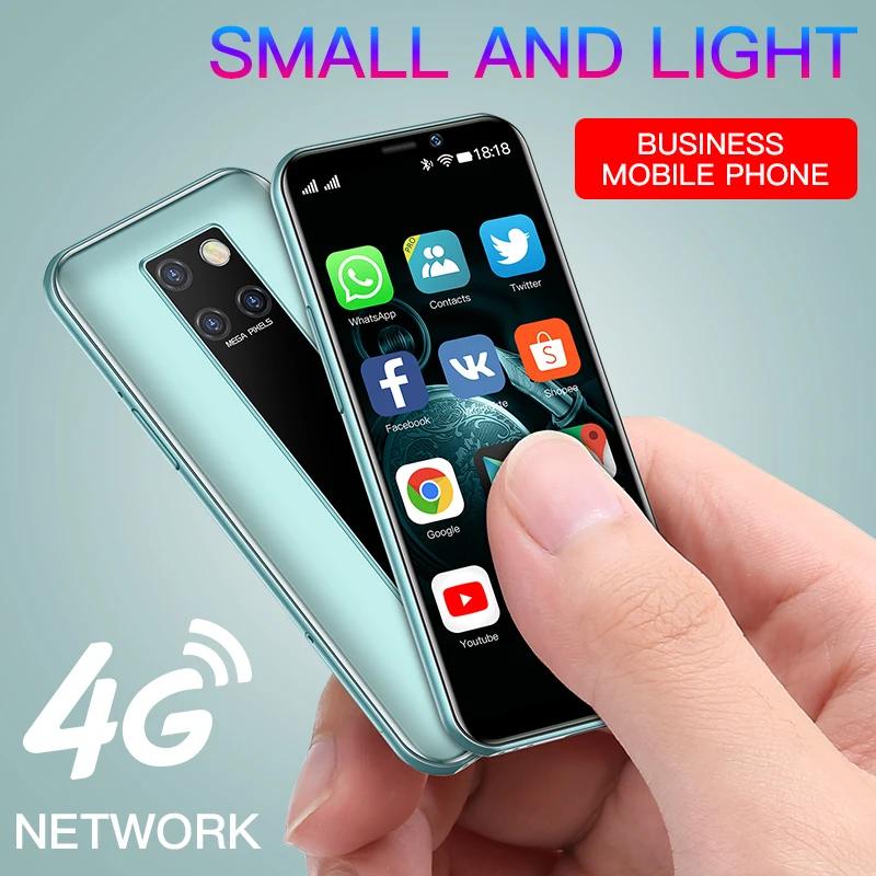 

Global version Soyes S10-H 4G Lte Android 9.0 Mobile Phone 3.5inch 3G RAM 64GB ROM Smartphones Face ID unlocked CellPhones 2 SIM