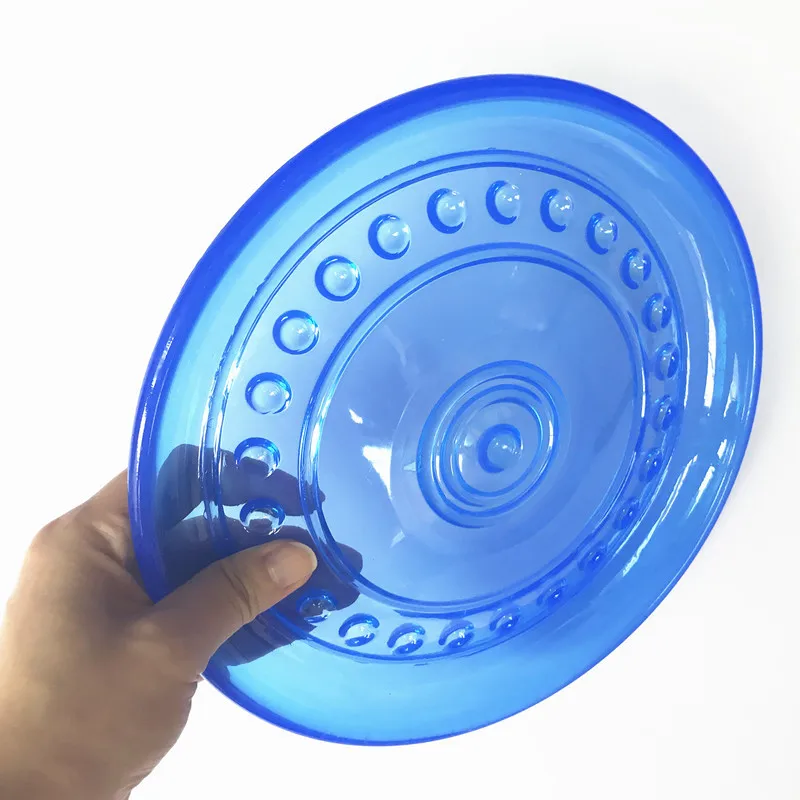 

Outdoor training pet supplies Large dog TPR soft bite resistant throw dog toy flying disc training toys for dog