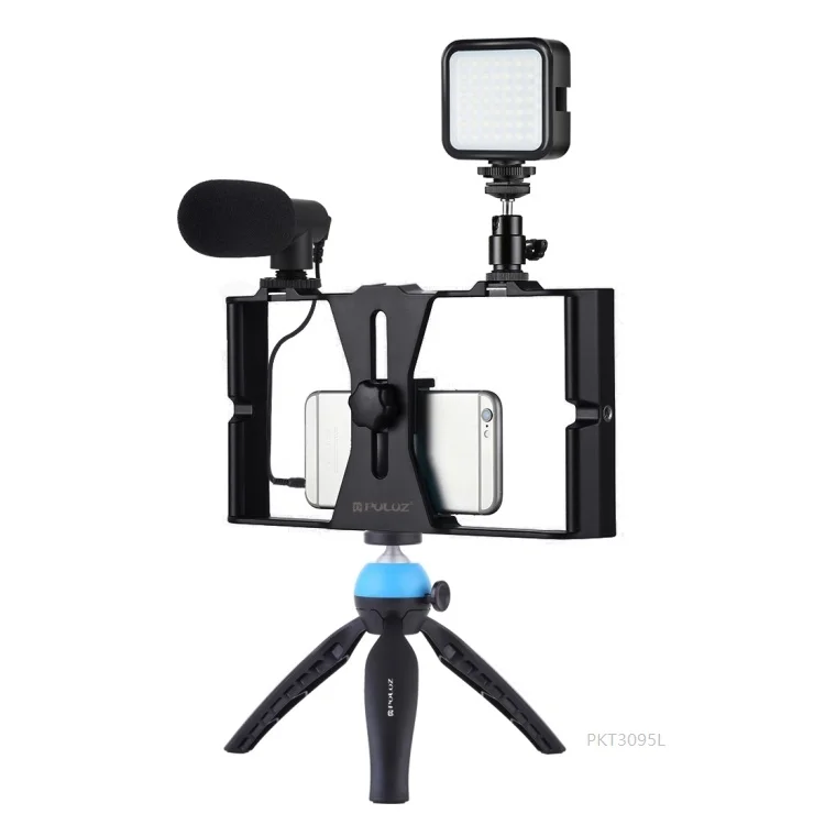 

4 in 1 Smartphone Live Video Broadcast Equipment Cell Phone Rig Kit for Universal Smartphones