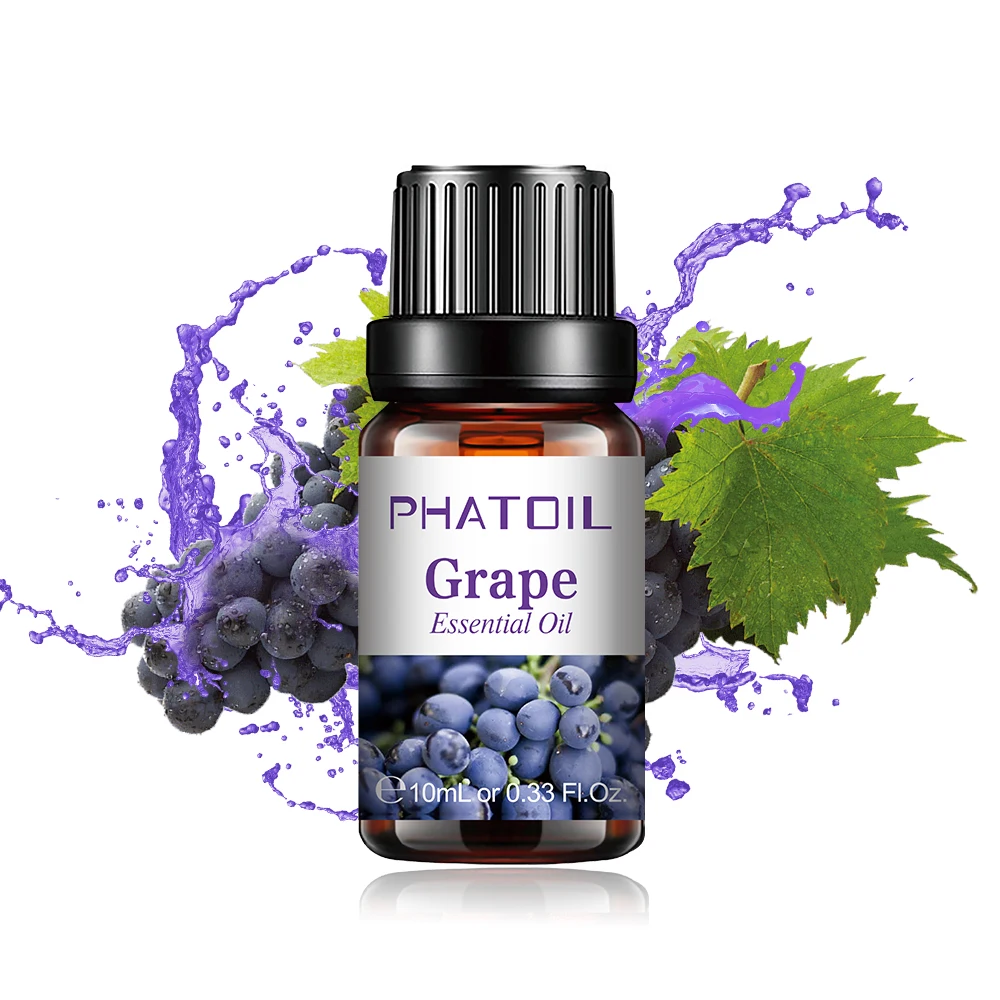 

10ML Grape Fragrance Oil Private Label PHATOIL OEM For Candle Making Aroma Diffuser