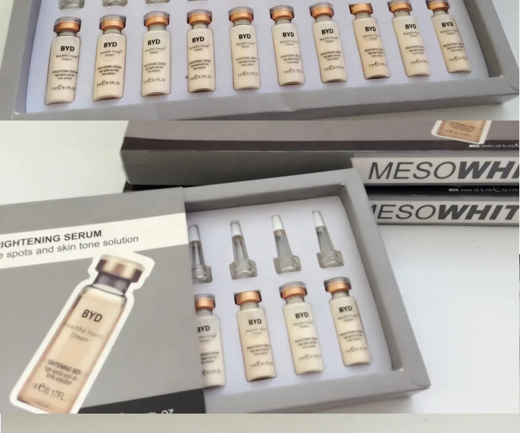 2019 OEM BB Cream Meso  Mixed Colors Semi permanent White serum Makeup  Whitening Liquid Foundation with derma pen