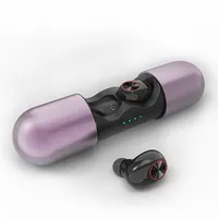 

Free Shipping Christmas True Wireless Earbuds V8 HD Stereo with IPX3 Sweatproof/Fast Connection/Mini Case Touch Control Earbuds