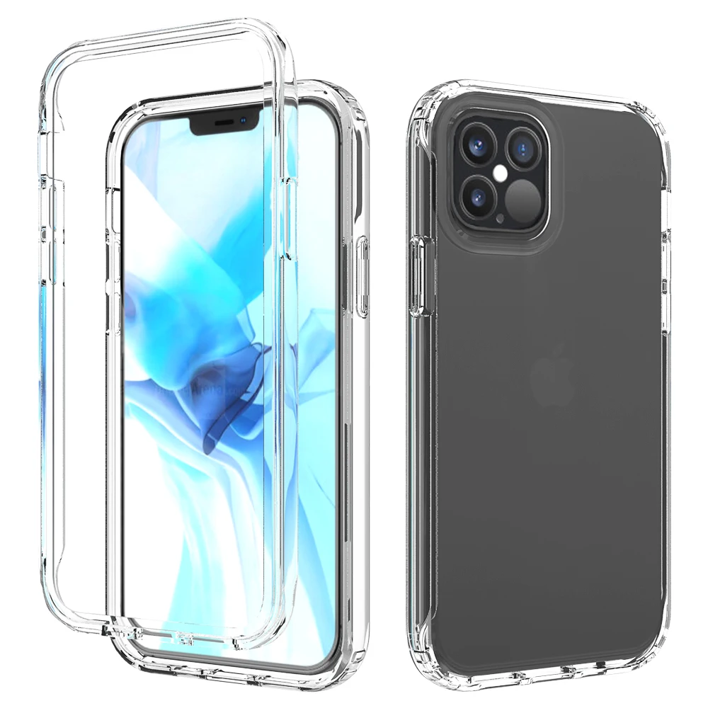 

Waterproof Flexible 360 Tpu Clear Phone Case Cover For iPhone 12 Pro 5.4 Inch