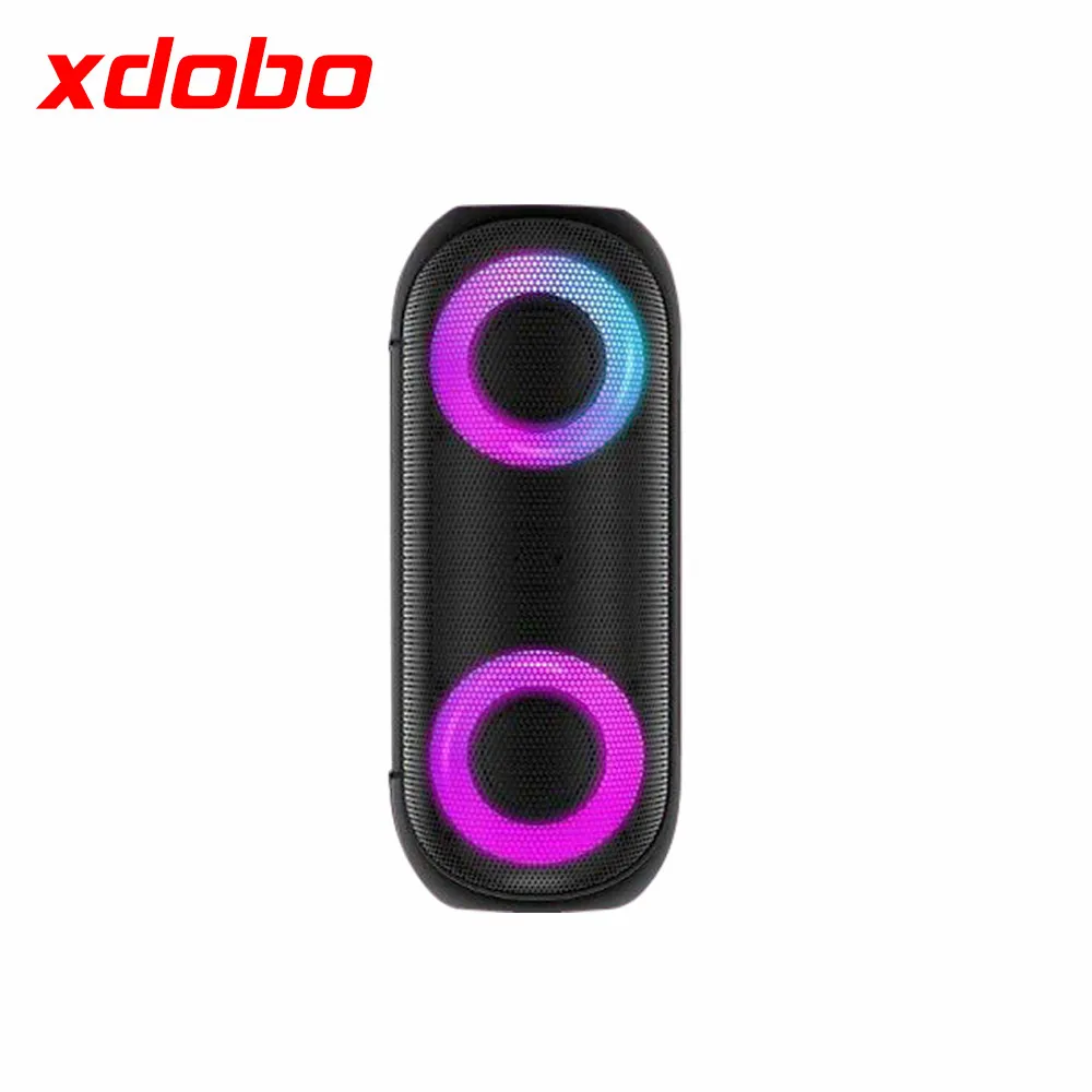 

XDOBO VIBE Portable Wireless Blue tooth Speaker BT 5.0 DYNAMIC RGB Light Audio Bass Waterproof Subwoofer Speaker 50W