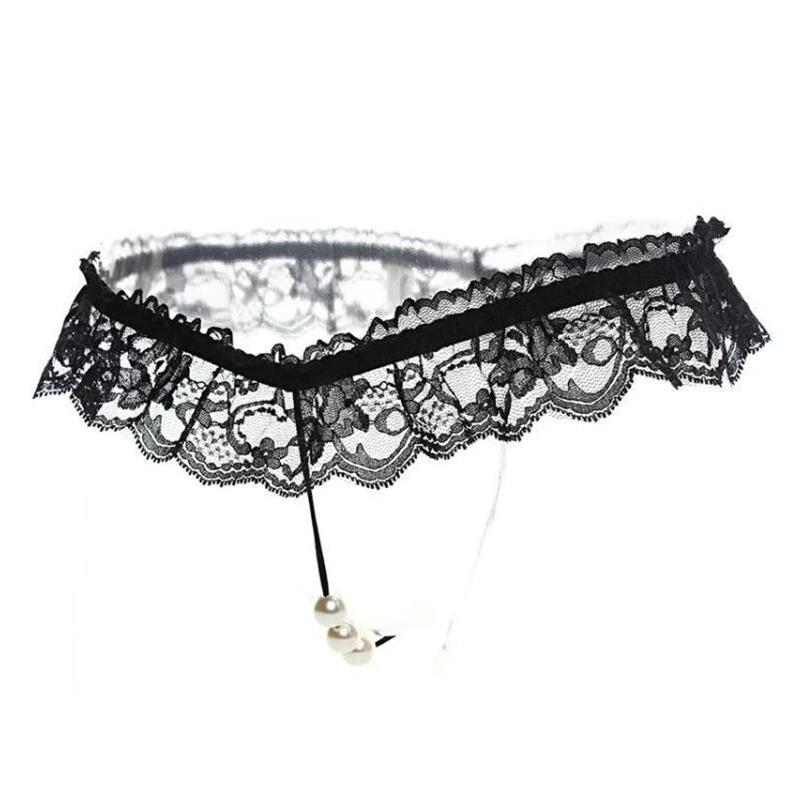 

Sexy thong temptation adult fun women's erotic underwear panties pearl big massage lace t pants