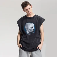 

Wholesale Men Hip Hop Acid Wash Oversize T-shirt