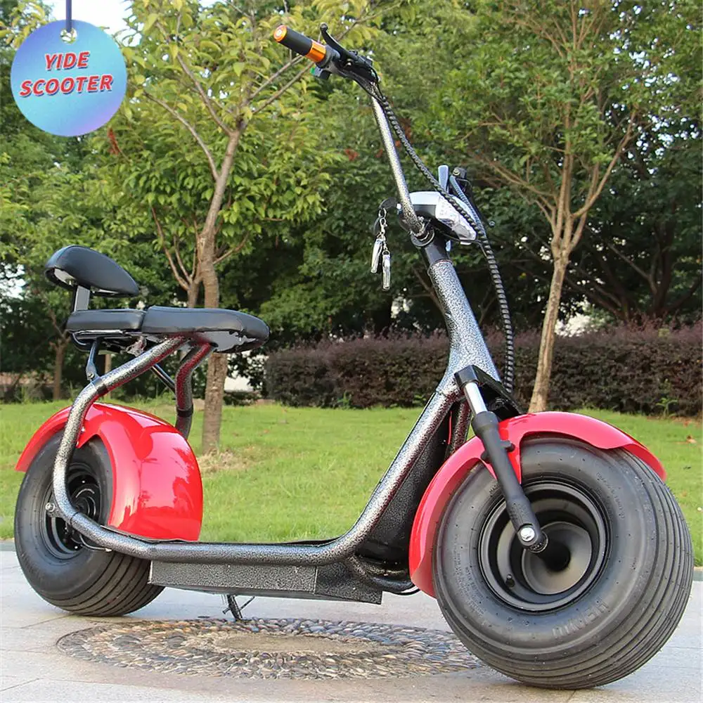 

3000W 63V 20Ah Eec European Warehouse Stock Electric Scooter Newest Model Cool Citycoco, Black