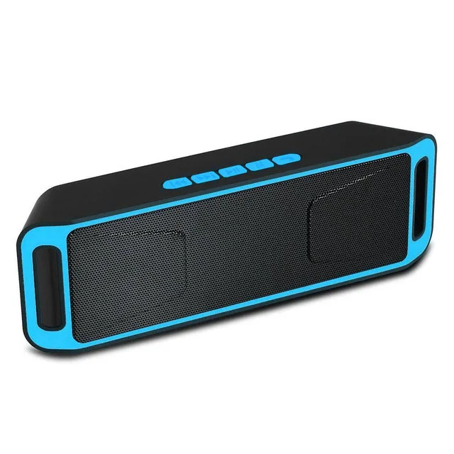 Super Bass Portable 2.0 Speaker High Power Amplifier For Car Party SC208 Double Channels