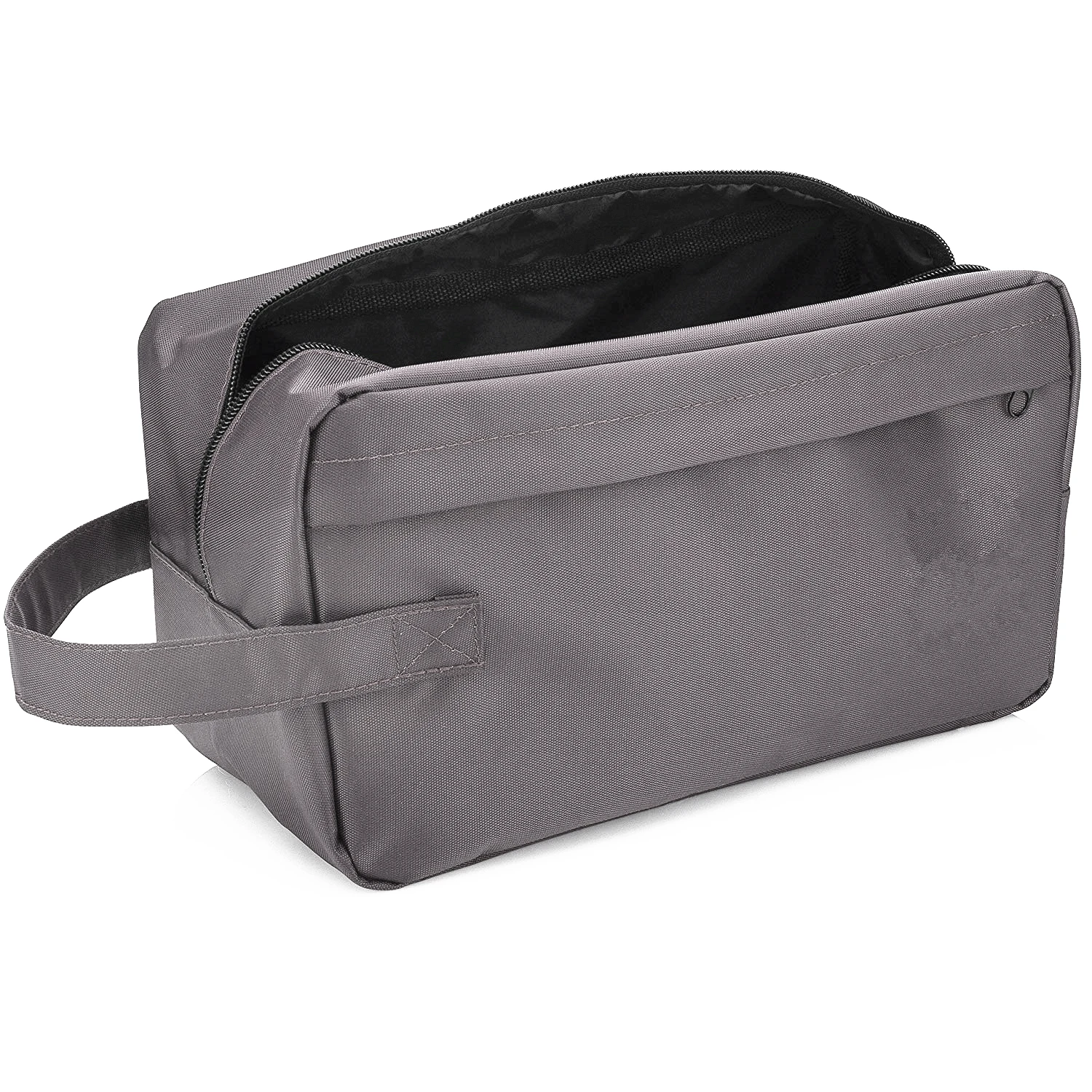 

Grey Light Weight Outdoor Makeup Toiletry Custom Portable Waterproof Travel Mens Toilet Bag