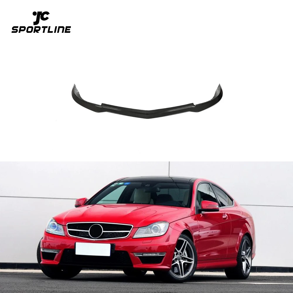 

Dry Carbon Fiber W204 C63 Front Lip Spoiler for Mercedes Benz W204 C63 AMG 12-15