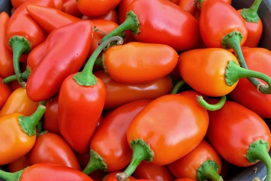 Caribbean Spice Market with Scotch Bonnet Chilies