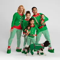 

Wholesale boutique sleepwear long sleeve christmas pajamas matching pajamas family