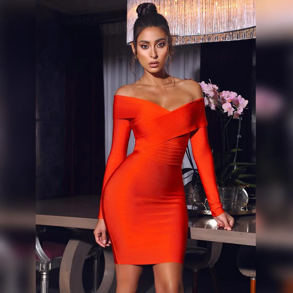 

Trendy Women Clothing Sexy Dress Spring 2021 Women Clothes Bandage Dresses