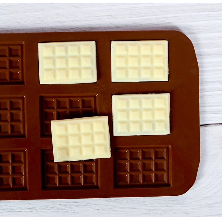 

Silicone Trays Nonstick, BPA-Free and Make Fun Chocolate Shapes silicone Chocolate Candy Mold, White