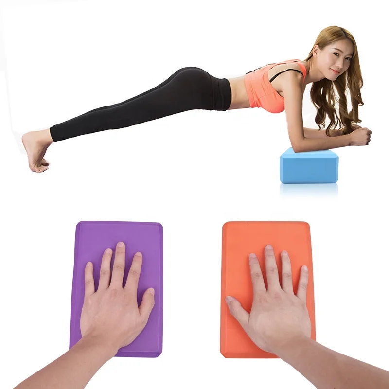 

High density children's dance brick EVA yoga brick Yoga AIDS beginners dance fitness training brick, Customized color