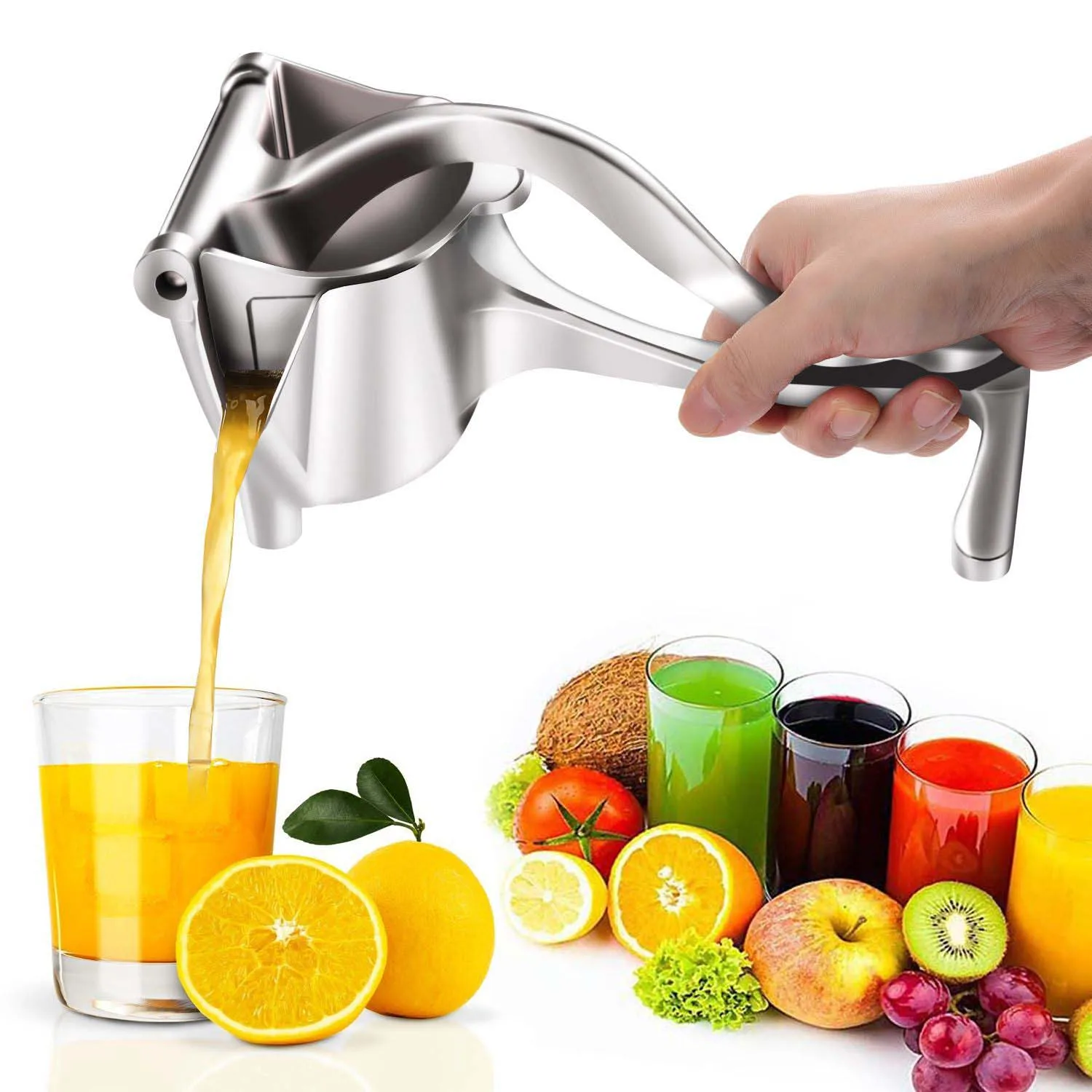 

BBA702 High Quality Metal Lemon Lime Squeezer Manual Citrus Press Juicer