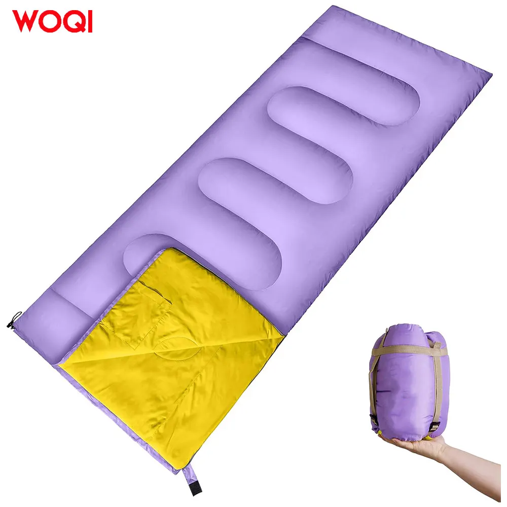 WOQI Season 3 Warm and Cool Weather Ultra Light and Compact Portable Camping Sleeping Bag Suitable for Adult and Youth