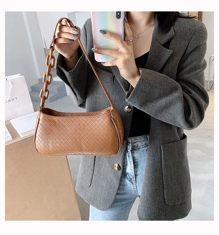 

Fashion Solid Color Ladies Purses and Handbags Shoulder Bags PU Leather