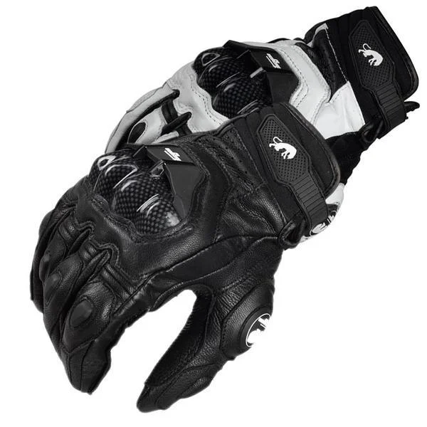 

Wildmx 2021 Men Leather Moto Racing Carbon fiber Gloves Bicycle Cycling Motorbike Riding Glove Furygan AFS 6 Motorcycle Gloves, Custom color