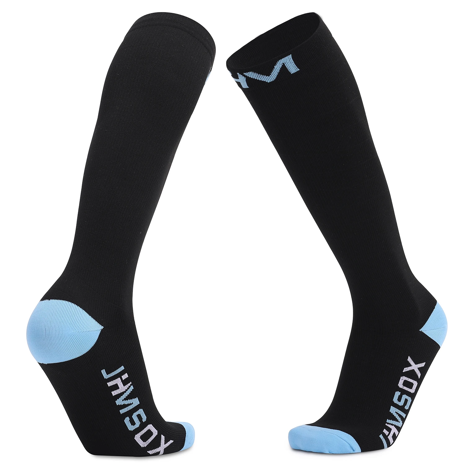 

Knee High Socks Athletic Sports Footcare Slimming Running Cushion Compression Socks