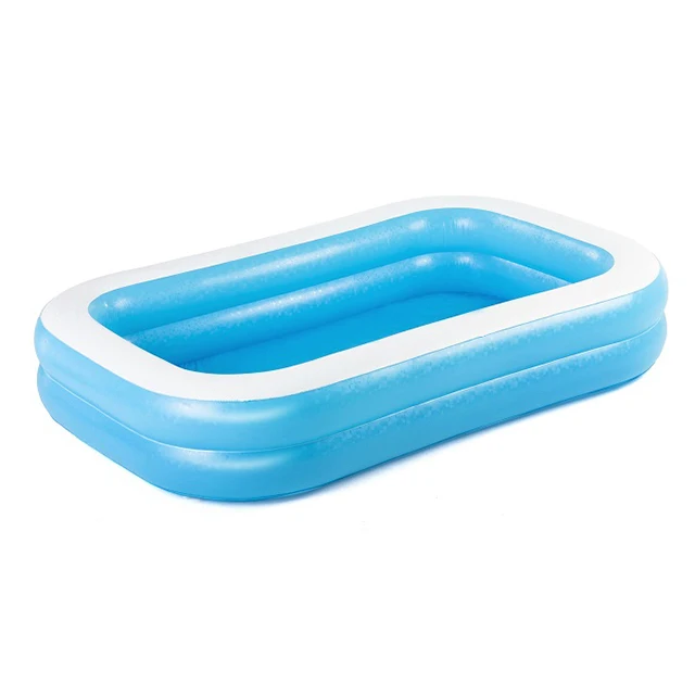 

Bestway 54005/54006/54009 Hot sale Blue Rectangular Inflatable Family Pool,swimming pool inflatable