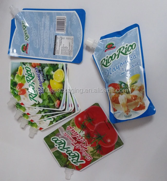 Ketchup Sachet Packaging Material Ketchup Film Roll Sauce Pouch
