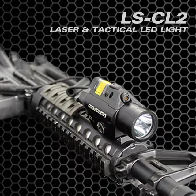 

2 in 1 Tactical Flashlight Laser Sight Combo For Pistol Gun Rifle Picatinny Weaver Rail and Self Defense Products