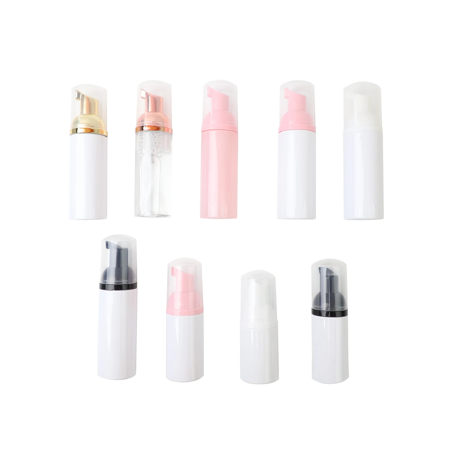 

Custom Package Plastic Bottle Eyelash Cleanser Lash Foam Gentle Deep Remove Eyelash Extension Foam Cleanser Costumized, White/black/pink/rose gold