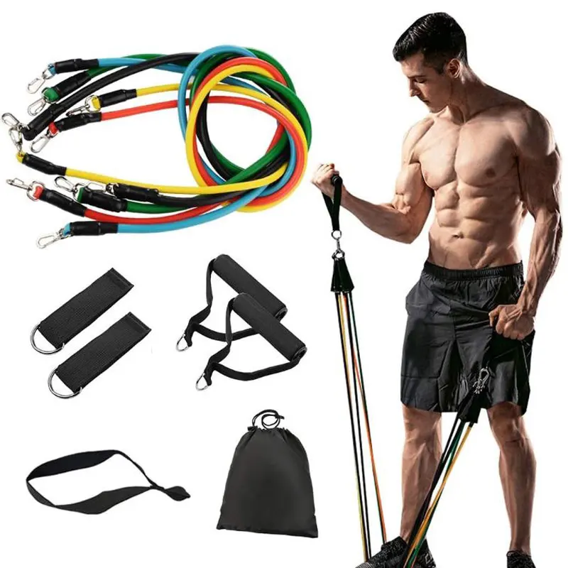 

2020 Work Out Bands Resistance Exercises Band Training Resistance Band, Yellow, red, blue, green, black