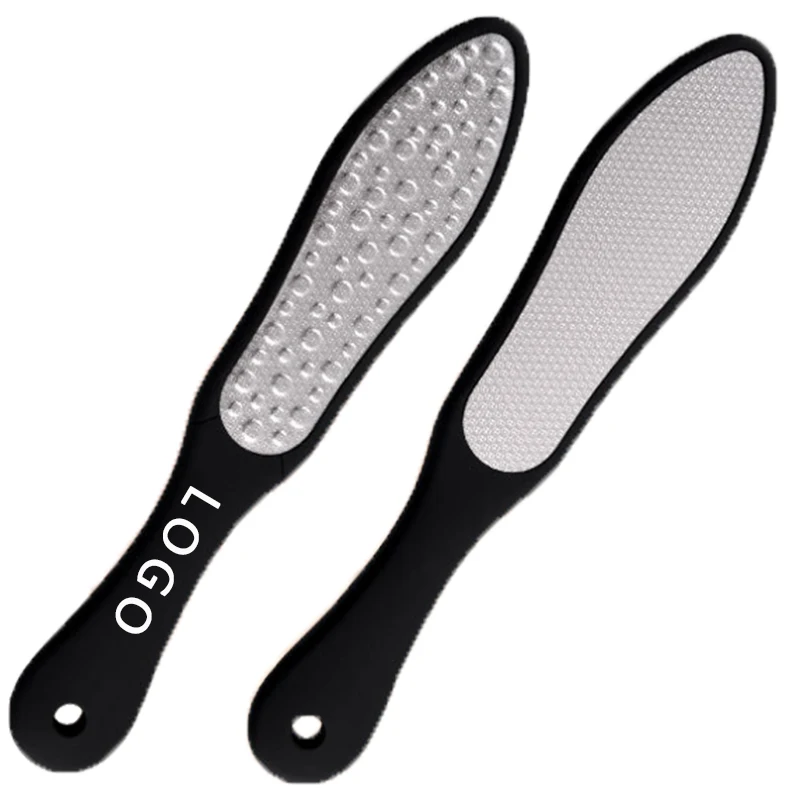 

Excellent customized service wash directly not easy slip foot file with plastic handle, Black/cyan