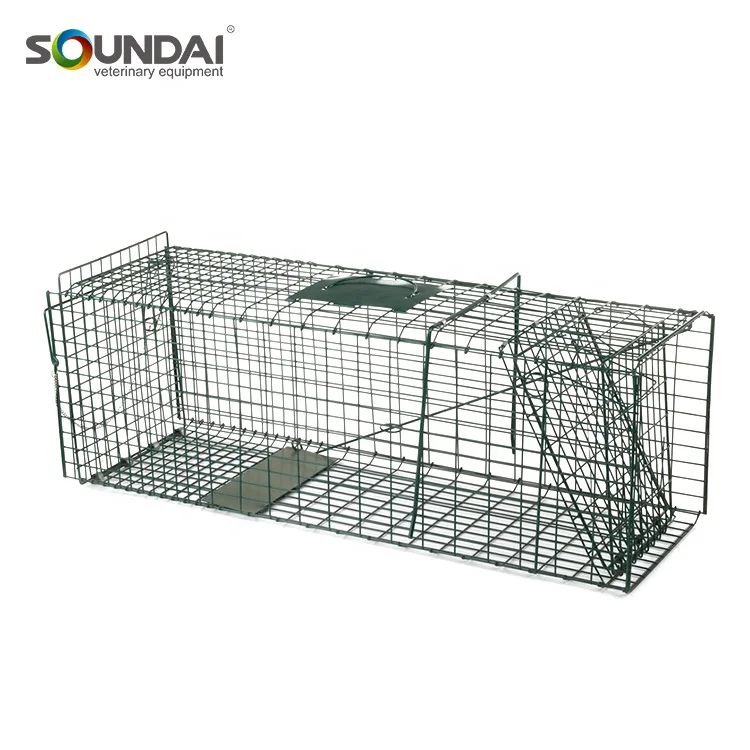 
safely farming animal catch galvanized metal squirrels trap and cage 