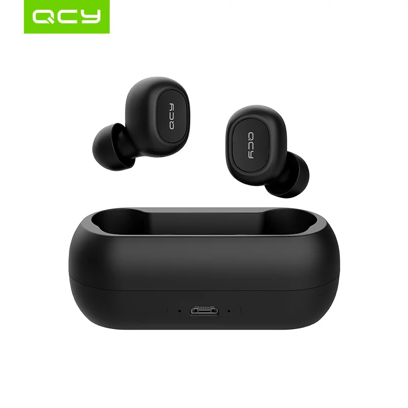 

2021 new xiaomi QCY T1 True wireless earphones TWS headset V5.0 Ture T1C stereo earphones Noise cancelling earphones, 2 colors