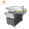 Aily a1 uv flatbed printer printing color + white + varnish st the same time