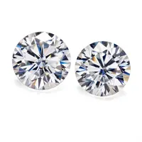 

Loose gemstones diamonds 1ct DEF White moissanite Heat