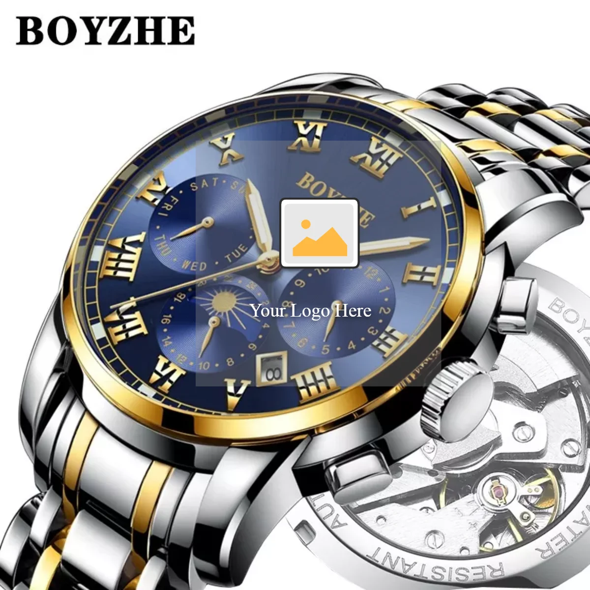 Boyzhe Wholesale Men Watches One Year Warranty Dropshipping Mechanical  Watches Automatic Movement - Buy Dropshipping,Mechanical Watches,Automatic  Movement Product on Alibaba.com
