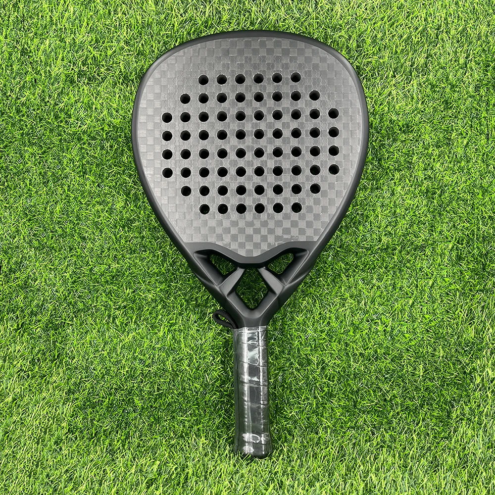 

3k 12k 18k good design custom casual carbon fiber beach tennis racket Custom Print Padel Tennis Paddle Racket