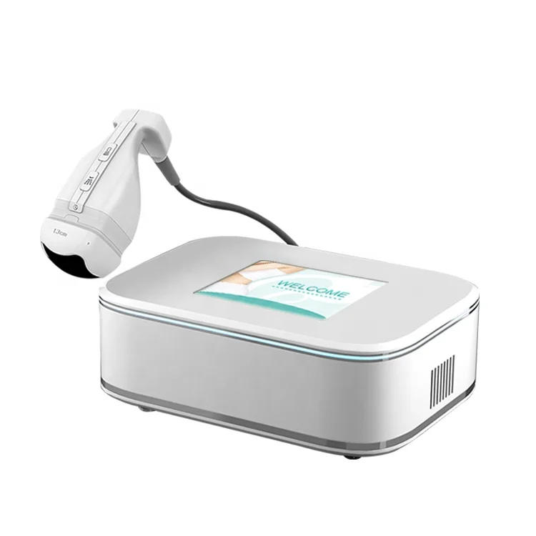 

Portable Ultrasound Body Slimming Shaping Skin Tighten liposonic machine, White