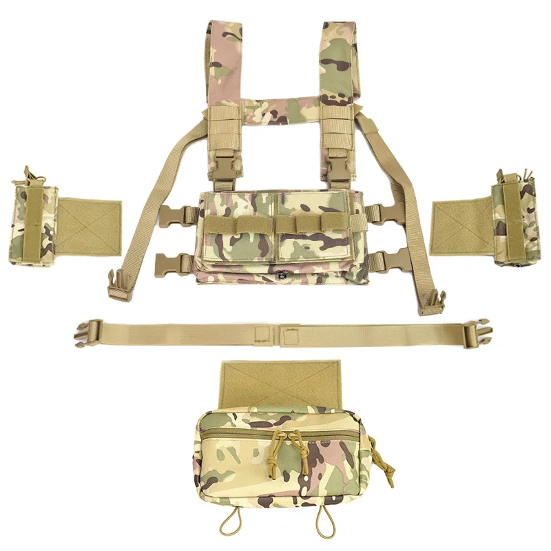 

Outdoor shooting MK3 Tactical chest hanging vest 1000D nylon lightweight tactical belly band vest vest